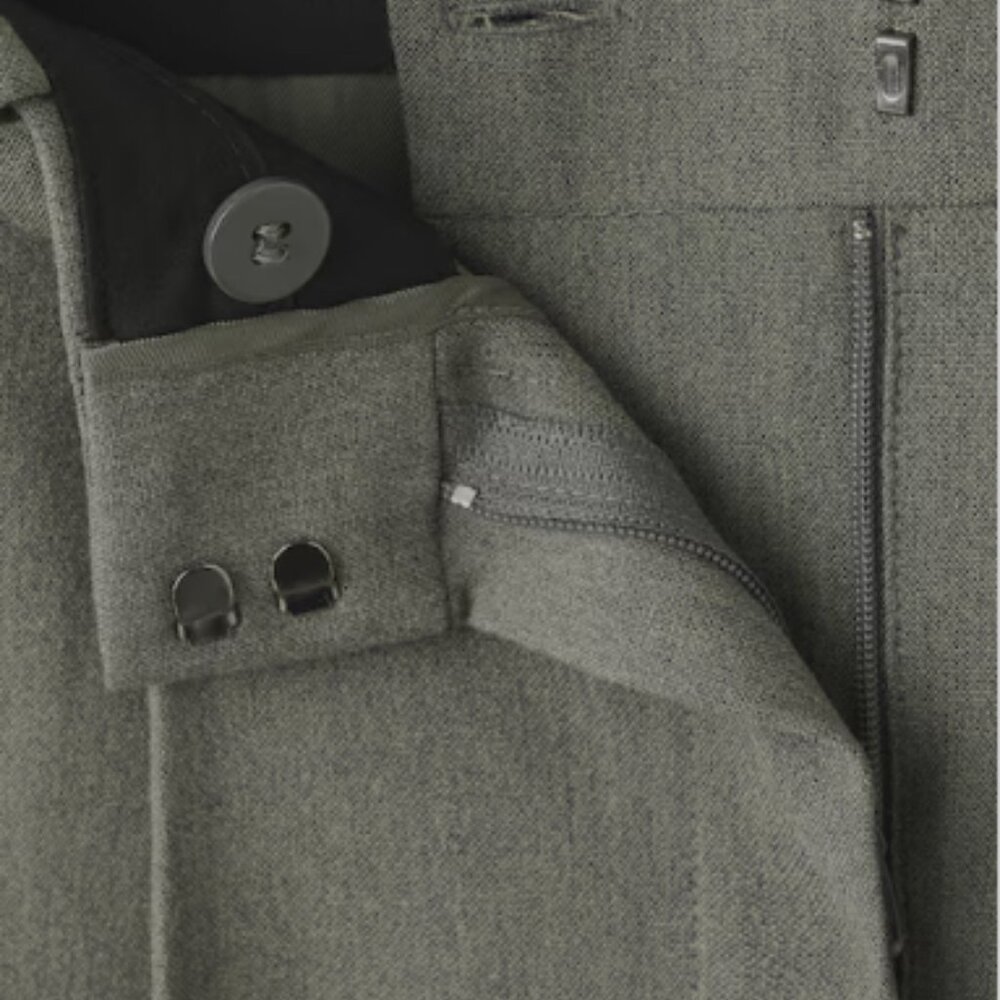 MANGO Green/Gray Trouser Suit Pants - Picture 6 of 6